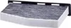 A single cabin air filter with activated carbon is shown against a white background. Anteprima dell’immagine prodotto