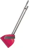 A red dustpan and a gray broom are shown against a white background. Anteprima dell’immagine prodotto