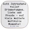 Mr. & Mrs. Panda Untersetzer Glas Spruch 80. Geburtstag Produktbild-Vorschau 1
