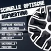 NRM The Best Bicolor weiß und schwarz Universal Radkappen Produktbild-Vorschau 4
