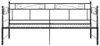 vidaXL Dagbed, uitschuifbaar, zwart, metaal, 90x200 cm Productafbeelding-voorbeeld 7