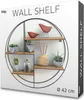 GADGY® Wandregal 42cm Rund Holz - Schweberegal Holz - Produktbild-Vorschau 10