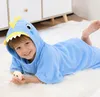 Poncho de microfibra con capucha para niños, ideal para la Vista previa de la imagen del producto 5