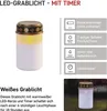 LED Grablicht, 12,5 cm, 2x C, Außen/Innen, Vintage, Timer Náhľad obrázku produktu