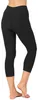 Merry Style Damen 3/4 Leggings MS10-301 (Schwarz, M) Produktbild-Vorschau 4