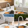 Homelody Wasserhahn Küche Edelstahl，Küchenarmatur Produktbild-Vorschau 11