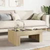 vidaXL Couchtisch mit Infinity-LED Sonoma-Eiche 70x50x30 cm Produktbild-Vorschau 4