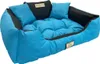 Hundebett Hundekissen Katzenbett KINGDOG Wasserdicht Blau Produktbild-Vorschau 3