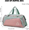 Sac de sport de 45 litres, rose, avec compartiment à Voir les images du produit 6