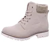 Tom Tailor  Kinderschuhe Mädchen Schnürstiefel Beige Produktbild-Vorschau 4
