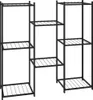vidaXL Stojan na květiny 83x25x80 cm Černá litina Náhled obrázku produktu 1