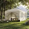 WOLTU Faltpavillon mit Halbmond Dach Tragetasche, Produktbild-Vorschau 3