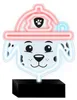 Neon LED on a stand Paw Patrol - Marshall OW-120646 Voir les images du produit 1