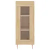 vidaXL Príborník Sonoma Dub 34,5x34x90 cm odvodený výrobok Náhľad obrázku produktu 5