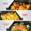 Bourgini Slimfit Airfryer XXL - Heißluftfritteuse - 5 Liter Produktbild-Vorschau 5