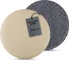 Coussin de chaise ⌀ 38cm similicuir avec antidérapant Beige Voir les images du produit 7