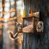 WISFOR Eichhörnchen Futterhaus, mit transparenten Produktbild-Vorschau 4