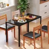 HOMCOM Table de salle à manger/de cuisine pour 4 personnes, Voir les images du produit 2