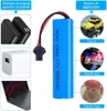 Set di 4 batterie agli ioni di litio da 3,7 V 3000 mAh con Anteprima dell’immagine prodotto 3