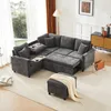 Gerades 4-Sitzer Corduroy Sofa mit Stauraum  unter den Produktbild-Vorschau 16