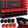 DEUBA® Wandregal mit Stapelboxen und Werkzeughalter 43 tlg Produktbild-Vorschau 1