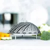Edelstahl Dampfgarer Einstellbar Dünsteinsatz (15.5cm-27cm) Produktbild-Vorschau 8