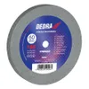 A grinding wheel with a label. Produktbild-Vorschau