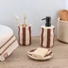 TENDANCE | Zahnputzbecher - Zahnbürstenhalter - beige braun Produktbild-Vorschau 6
