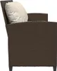 vidaXL Gartensofa 5-Sitzer mit Kissen Braun Poly Rattan Produktbild-Vorschau 5