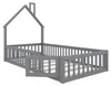 Bed met huisvorm, 90 x 200 cm. Kinderbed met Productafbeelding-voorbeeld 8