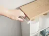 Étagère de toilette sur roulettes Métal et bois Slim Voir les images du produit 6