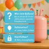 Ballongas – Helium Balloon Gas für bis zu 50 Luftballons – Produktbild-Vorschau 9