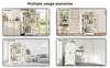 Armoire de cuisine avec éclairage LED, hauteur 128,5 cm, Voir les images du produit 2