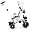 ECOTOYS WQL-186 Kinderdriewieler, kinderwagen met draaibare Productafbeelding-voorbeeld 4