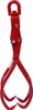 Wiltec Grappin forestier pour troncs – 250 x 140 x 700 mm – Voir les images du produit 2