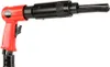 A red and black pneumatic needle scaler tool is shown against a white background. Produktbild-Vorschau