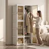 INONEFT Kleiderschrank,69x50x170cm,Faltbarer Produktbild-Vorschau 2
