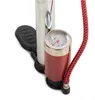 Close-up of a bicycle pump with a pressure gauge. Voir les images du produit