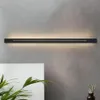 ZMH LED Applique murale Intérieur noir 100cm blanc chaud Voir les images du produit 1