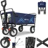 Sekey 200KG Bollerwagen Klappbar Handwagen mit Ultraleise Produktbild-Vorschau 1