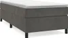 vidaXL Boxspringbettgestell Dunkelgrau 90x200 cm Samt Produktbild-Vorschau 1