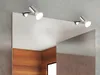 LED Badezimmerlampe in Chrom - Spiegelklemmleuchte mit Produktbild-Vorschau 5