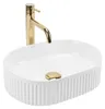 Lavabo Da Appoggio Rea Vanda 40 Mini Bianco Anteprima dell’immagine prodotto 1