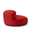 A red beanbag chair on a white background. Produktbild-Vorschau