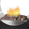 set di ceppi in ceramica da 11 pezzi per caminetti a gel Anteprima dell’immagine prodotto 2