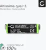 CELLONIC 1x Batteria per Rasoi & Tagliacapelli Compatibile Anteprima dell’immagine prodotto 4
