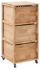 vidaXL Koupelnová skříňka 41x41x91 cm ořechový masiv Náhled obrázku produktu 3
