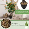 COSTWAY albero di camelia artificiale 100cm, palma Anteprima dell’immagine prodotto 5