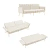 Merax Schlafsofa mit Bettfunktion, Klappbett Bettsofa Produktbild-Vorschau 10