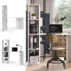 Pracovní stůl Vicco Tower Bílá 122.2 x 55.2 cm se 4 Náhled obrázku produktu 2